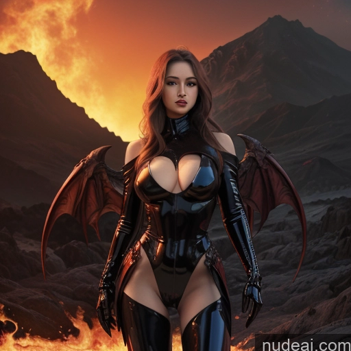 related ai porn images free for Hell Nude Devil Has Wings Dark Lighting Detailed Ginger