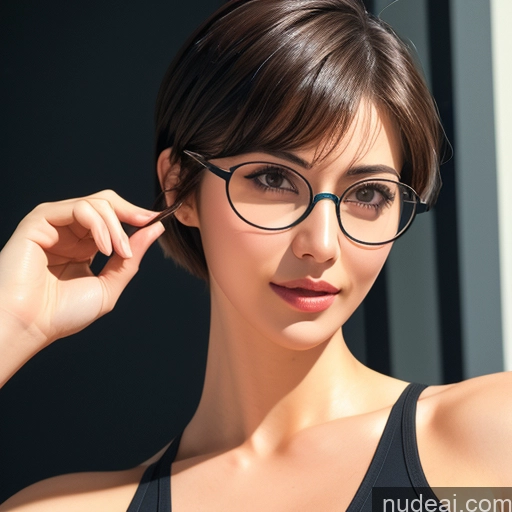 related ai porn images free for Sorority Glasses Abs Pubic Hair Short Hair 50s Brunette Bobcut Persian Nude Busty Thick