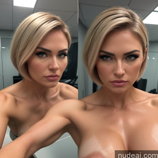 related ai porn images free for Model Miss Universe Model One Muscular Beautiful 30s Sexy Face Angry Blonde Bobcut White Swedish 3d Bathroom Blowjob Nude Mirror Selfie Close-up View