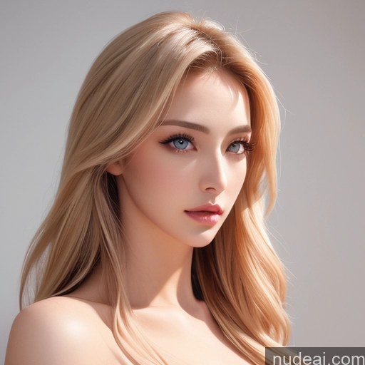 related ai porn images free for Woman One Skinny Fairer Skin 20s 30s Blonde White Front View Topless