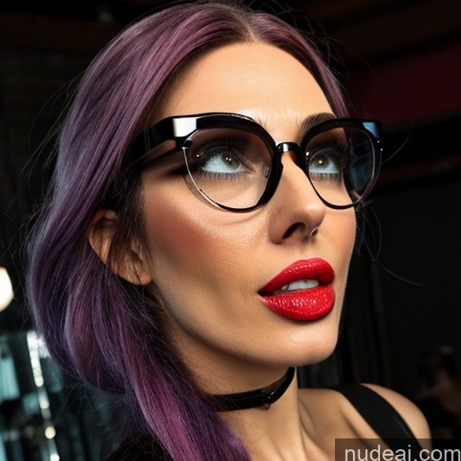 Woman Several Small Tits Small Ass Lipstick Glasses Long Legs Pubic Hair 18 Ahegao Sexy Face Pink Hair Purple Hair Blue Hair Straight Braided Messy White Soft Anime Hell Front View Cumshot Spreading Legs Nude Choker Topless Diamond Jewelry