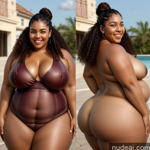 related ai porn images free for Curly Hair Pubic Hair 20s Laughing Black Hair African Black Brazilian Nilotic Cafe Bar Restaurant Eating T-pose Bikini Detailed Onoff Dark Skin Big Hips Thick Fat