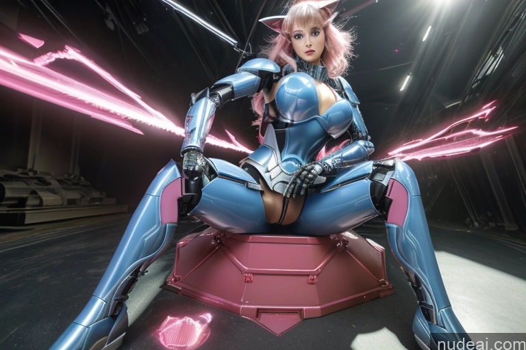 Clitoris Deep Blue Eyes SuperMecha: A-Mecha Musume A素体机娘 Female Pov Thighs Selfie