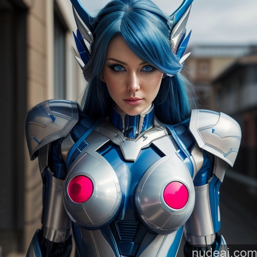 related ai porn images free for Deep Blue Eyes SuperMecha: A-Mecha Musume A素体机娘 Human SexToy Rainbow Haired Girl