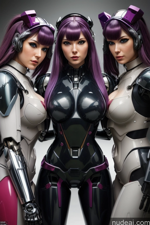 related ai porn images free for SuperMecha: A-Mecha Musume A素体机娘 Symix Preview Huge Tits, Hard Nipples Purple Hair