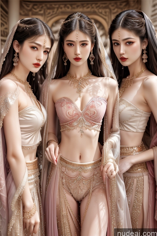 ai nude image of pics of China Goddess Fashion Wedding Dress Extension (Champagne)