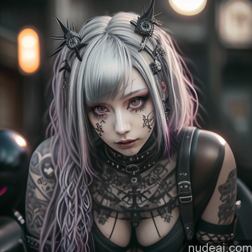 related ai porn images free for Huge Boobs Gothic Punk Girl Doggy Style Rainbow Haired Girl Close-up View