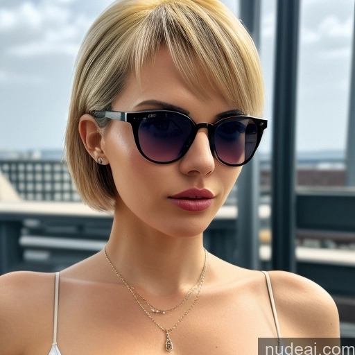 related ai porn images free for Small Tits Short Hair Skinny Glasses Blonde Slicked Waiting In Line For Preventive Visit Woman