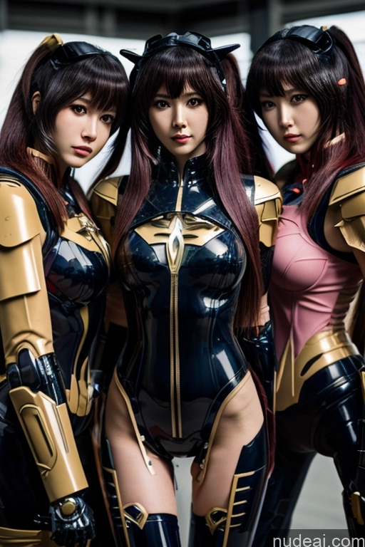 ai nude image of pics of 1girl Hu Tao: Genshin Impact Cosplayers SuperMecha: A-Mecha Musume A素体机娘