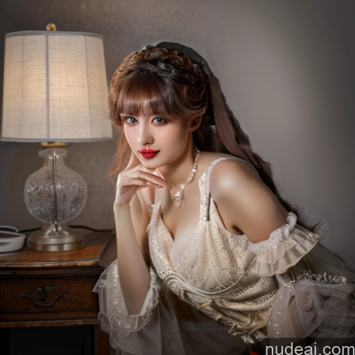 related ai porn images free for 1girl Hu Tao: Genshin Impact Cosplayers Modern Victorian Fashion Dress Floral Style V3