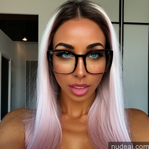 related ai porn images free for Woman Glasses Small Ass Tanned Skin 18 Ahegao White Hair Braided African Mirror Selfie Cave Front View Blowjob Nude Topless