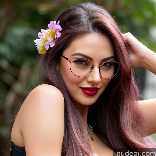 related ai porn images free for Woman One Small Tits Beautiful Glasses Lipstick Big Ass Short Long Hair 18 Laughing Pink Hair Hair Bun White Mirror Selfie Bathroom Close-up View Goth