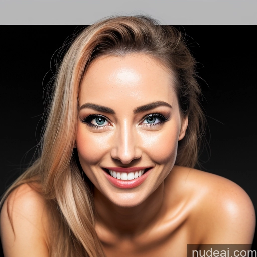 related ai porn images free for Woman Skinny Fairer Skin 20s 30s Happy Blonde Ponytail French Soft + Warm Hell Front View Yoga Nude