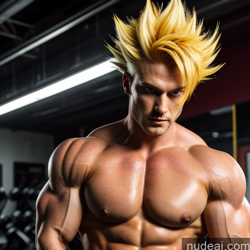 Super Saiyan 4 Super Saiyan Muscular Cyborg Style Cyborg Android 1boutx Konglong, Dino