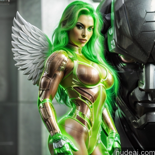 related ai porn images free for Woman Busty Muscular Abs Front View Has Wings Angel Bodybuilder Perfect Boobs SuperMecha: A-Mecha Musume A素体机娘 Superhero Persian Green Hair Ginger Neon Lights Clothes: Red Neon Lights Clothes: Green Lipstick