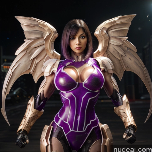 related ai porn images free for Cyborg Woman Bobcut Asian Latina Front View Black Hair Purple Hair Mech Suit Sci-fi Armor Bodybuilder Busty Space Suit Abs SuperMecha: A-Mecha Musume A素体机娘 Battlefield Angel Has Wings Science Fiction Style Neon Lights Clothes: Purple