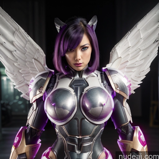 related ai porn images free for Cyborg Woman Bobcut Asian Latina Front View Black Hair Purple Hair Mech Suit Sci-fi Armor Bodybuilder Busty Space Suit Abs SuperMecha: A-Mecha Musume A素体机娘 Battlefield Angel Has Wings Neon Lights Clothes: Purple