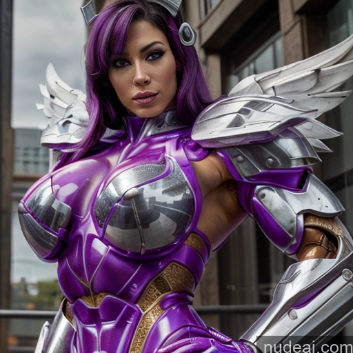 related ai porn images free for Cyborg Woman Bobcut Asian Latina Front View Black Hair Purple Hair Mech Suit Sci-fi Armor Busty Space Suit Abs SuperMecha: A-Mecha Musume A素体机娘 Angel Has Wings Neon Lights Clothes: Purple Muscular Bodybuilder Several