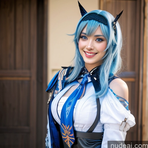 ai nude image of pics of Wooden Horse Nude 18 Happy Eula: Genshin Impact Cosplayers