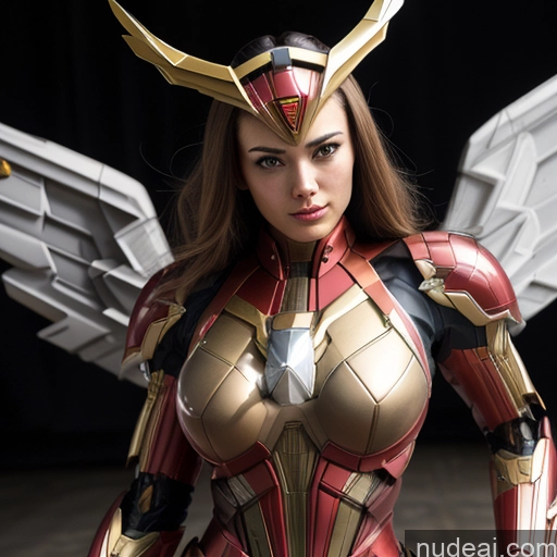 related ai porn images free for SuperMecha: A-Mecha Musume A素体机娘 Gold Jewelry 18 Nude Captain Marvel Hawkgirl