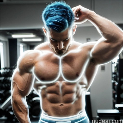 related ai porn images free for Deep Blue Eyes Blue Hair Neon Lights Clothes: Blue Woman Busty Abs Tattoos Neon Lights Clothes: Purple Front View Bodybuilder