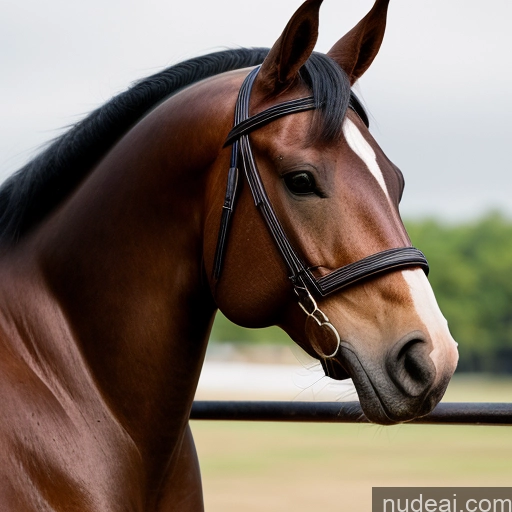 ai nude image of pics of Wooden Horse Looking At Sky