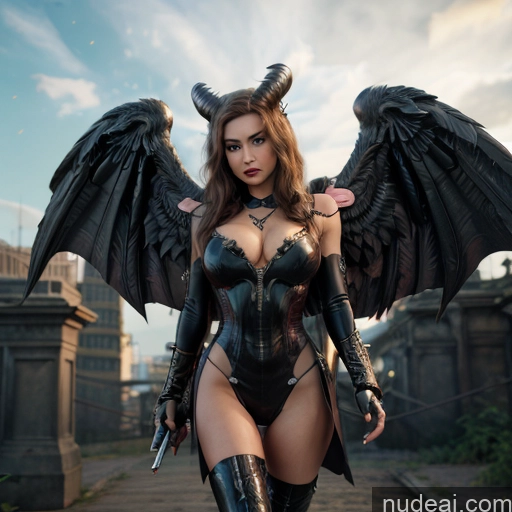 related ai porn images free for Woman Angel Has Wings Hawkgirl Succubus Vampire Front View