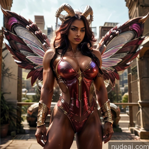 related ai porn images free for Woman Angel Has Wings Hawkgirl Succubus Vampire Front View Fairy Bodybuilder Busty Perfect Boobs Muscular Abs