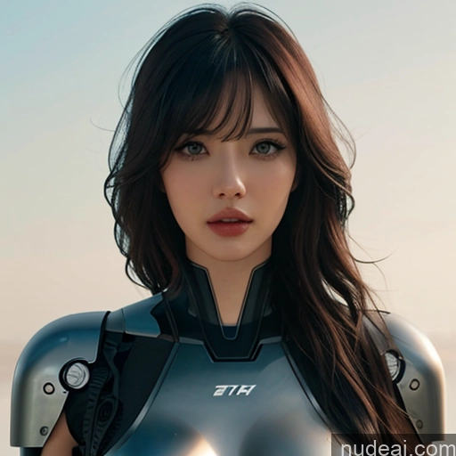 related ai porn images free for Nude Looking At Sky Bangs Wavy Hair Cyborg Style Cyborg Android