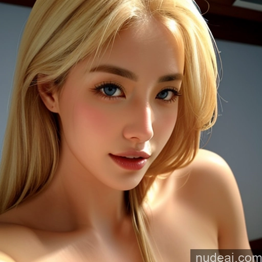 related ai porn images free for Athlete Busty 20s Blonde Nude Two Bright Lighting Close-up View