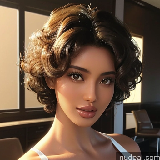 related ai porn images free for Bimbo Several 70s Seductive Brunette Black Hair African Short Hair Dark Skin Curly Hair