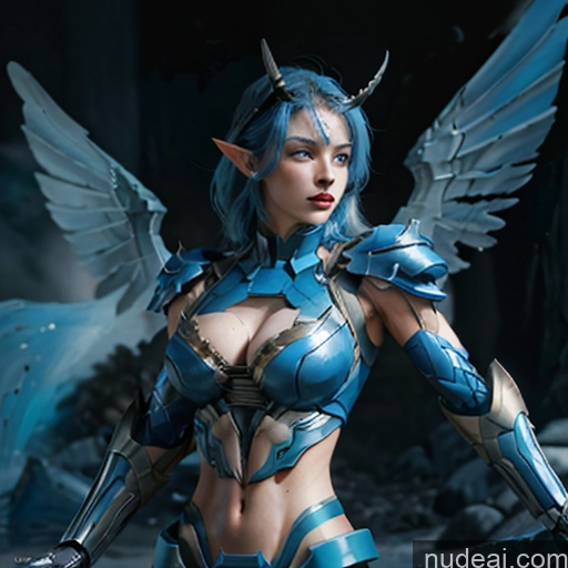 related ai porn images free for Woman Bodybuilder Busty Muscular Abs Perfect Boobs Deep Blue Eyes Blue Hair Skin Detail (beta) Front View Cosplay Superhero Detailed SuperMecha: A-Mecha Musume A素体机娘 Captain Marvel Battlefield Has Wings