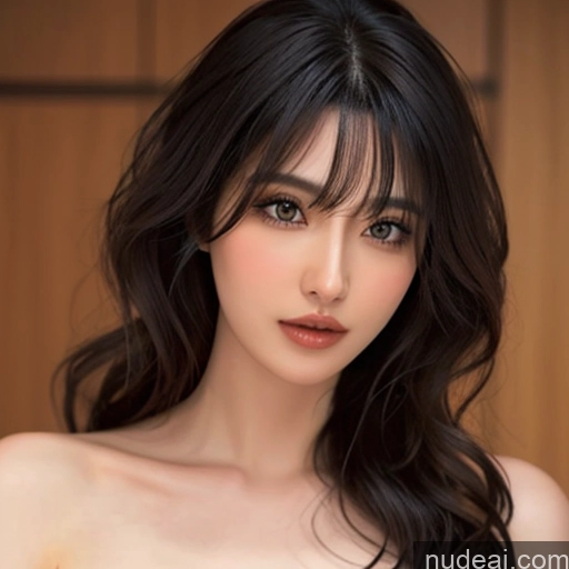 related ai porn images free for Wavy Hair Bangs Nude