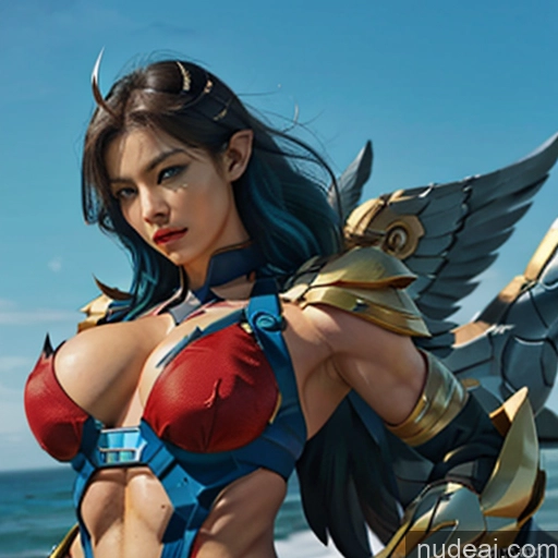 related ai porn images free for Woman Bodybuilder Busty Muscular Abs Perfect Boobs Blue Hair Skin Detail (beta) Cosplay Superhero Detailed Captain Marvel Has Wings SuperMecha: A-Mecha Musume A素体机娘 Super Saiyan 4 Super Saiyan Deep Blue Eyes Front View Hawkgirl