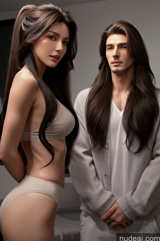 related ai porn images free for Jewish Perfect Boobs Beautiful Small Ass Perfect Body Long Hair Straight Slicked Brunette Front View Nude Bedroom Korean Japanese Two Woman + Man Black Hair Blowjob Massage T-pose 18