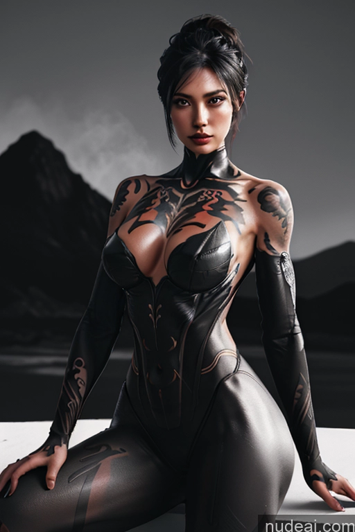 Woman Human SexToy Hell Bdsm Tattoos Perfect Body Nanosuit Devil