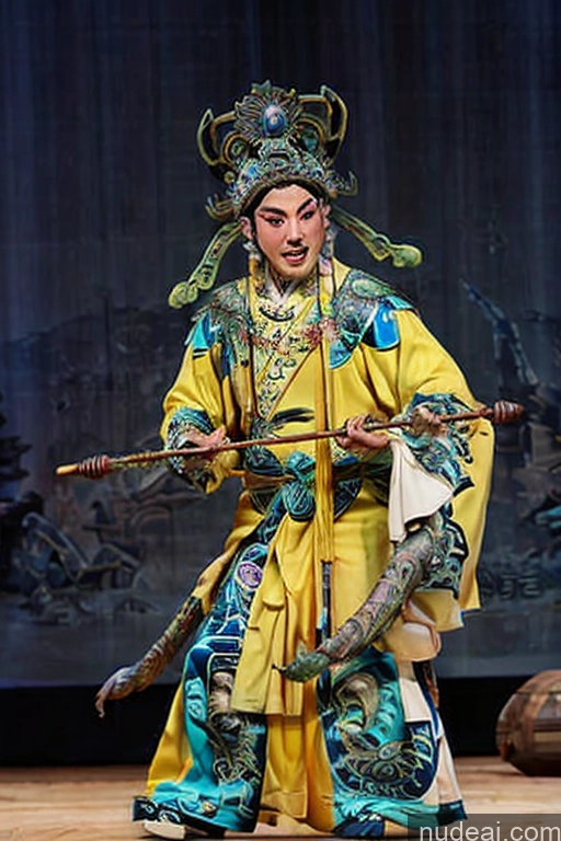 Bodybuilder Glowing, Skull, Armor, Spikes, Teeth, Monster, Dirty, Tentacles, Pus, Pimples, Crack, Truenurgle Chinese Opera Costumes