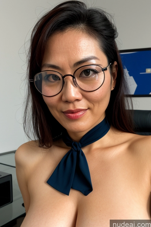 related ai porn images free for Milf Huge Boobs Glasses 40s Asian Japanese Office Nude Police Professor Secretary Partially Nude