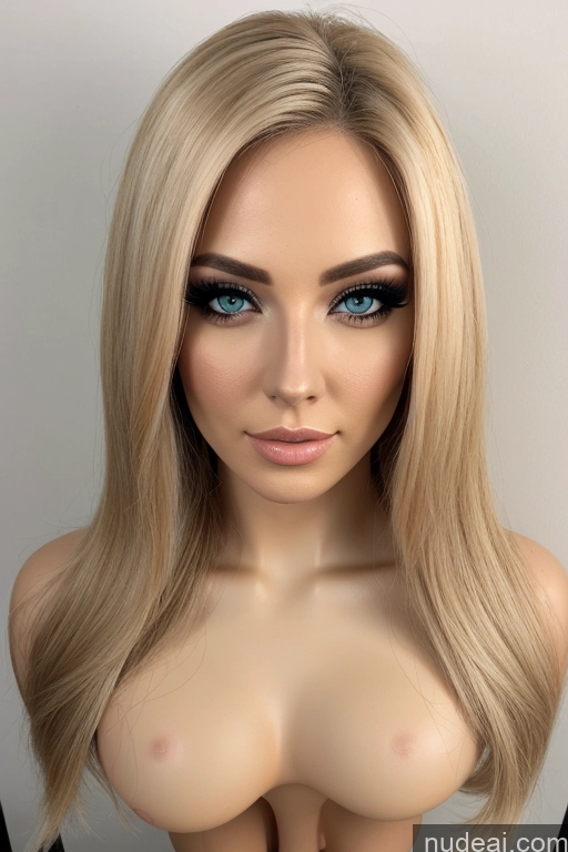 related ai porn images free for Blonde Straight Soft + Warm Front View Nude