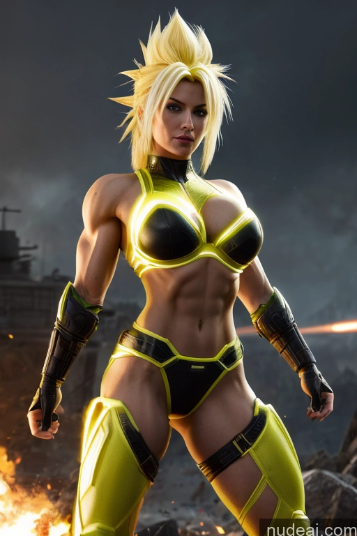 related ai porn images free for Super Saiyan Busty Front View Woman Science Fiction Style Neon Lights Clothes: Yellow Blonde Neon Lights Clothes: Orange Neon Lights Clothes: Red Martial Arts Abs Muscular Cosplay Cyborg Battlefield