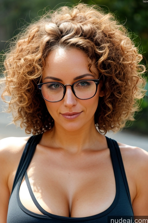 ai nude image of arafed woman with glasses and a black top posing for a picture pics of Wife Or Girlfriend Perfect Boobs Beautiful Glasses Perfect Body Curly Hair Brunette Ginger Ponytail Short Shorts Shirt Pokies Cleavage Jewelry Huge Boobs 20s Woman Huge Tits, Hard Nipples Cafe