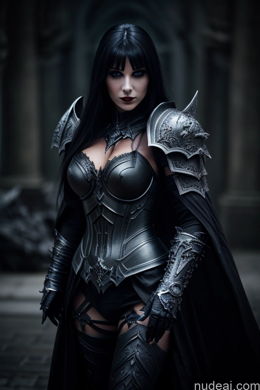 Dark Lighting Detailed Death Knight Paladin Fashion Vampire Medieval Goth Dark_Fantasy_Style Dark Fantasy Film Photo