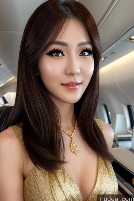 related ai porn images free for Ning Rong Rong Transparent Gold Jewelry Diamond Jewelry Flight Attendant