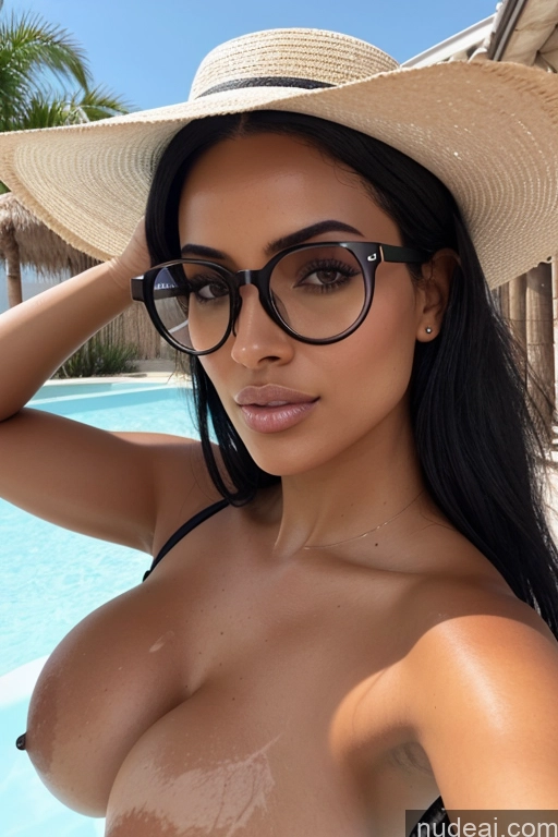 related ai porn images free for One Short Dark Skin African Soft + Warm Nude Big Ass Huge Boobs Bimbo Skinny Glasses Tanned Skin 20s Seductive Black Hair Straight Bedroom Front View On Back