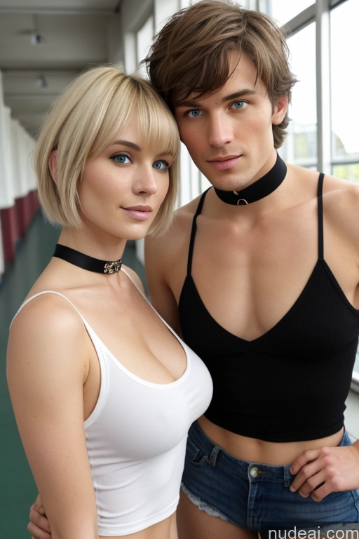 related ai porn images free for One Small Tits Small Ass Skinny Short Short Hair 18 Messy Bangs Irish Choker Daisy Dukes Tank Top Blonde Sorority Woman + Man School Hallway Seductive Scandinavian