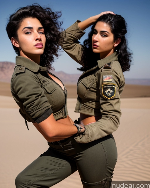 related ai porn images free for Jewish 18 Big Ass Black Hair Desert Back View Military Jacket Boots Harem Pants