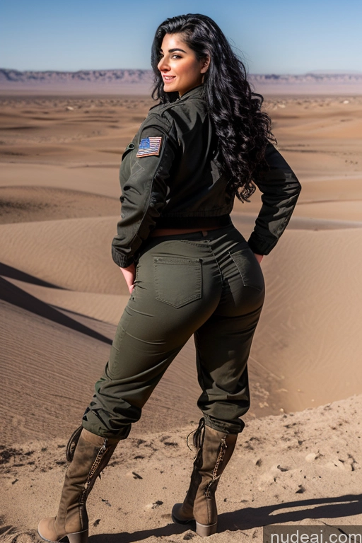 related ai porn images free for Jewish 18 Big Ass Desert Back View Military Boots Harem Pants Jacket Two Black Hair