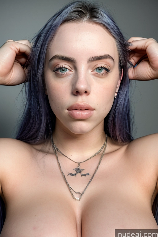 related ai porn images free for Model Busty Beautiful Big Ass Thick Billie Eilish 18 3d Underwear Topless Detailed Close-up View Bodypaint