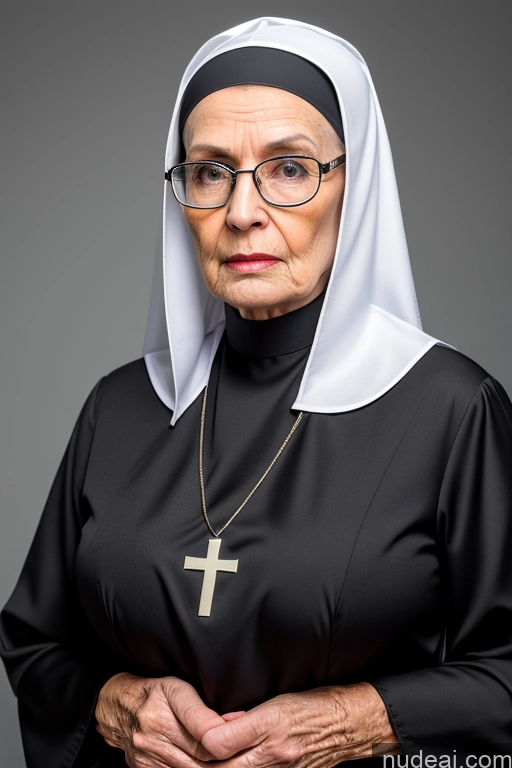 related ai porn images free for Milf 70s Serious Shocked Nun Dress