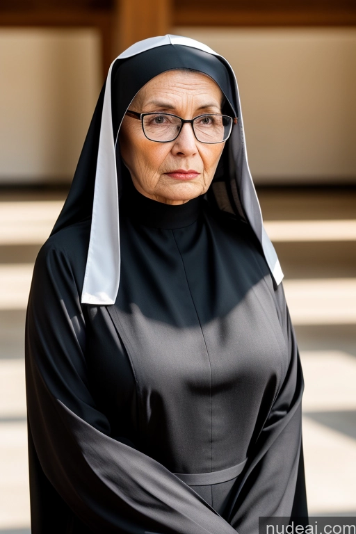 related ai porn images free for Milf 70s Serious Shocked Nun Dress